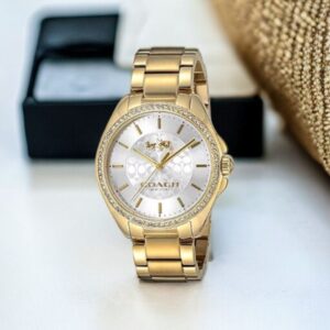 Home coach accessories coach tristan watch color gold size os